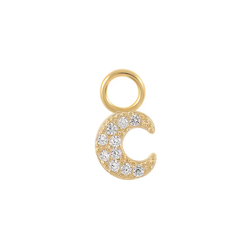 TINY DROP PIERCING ACCESSORY IN STERLING SILVER